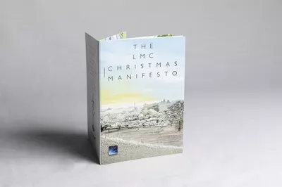 A white hardcover book titled 